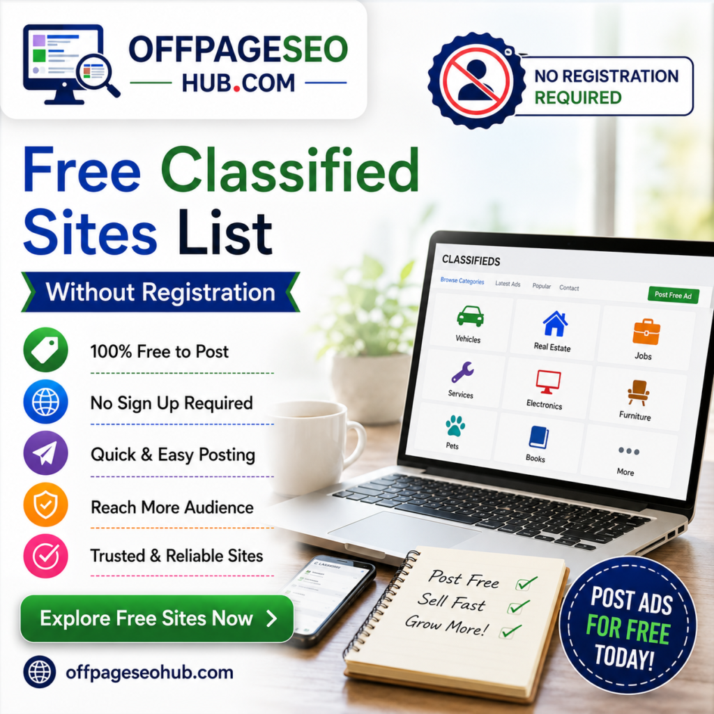 Free Classified Sites Without Registration