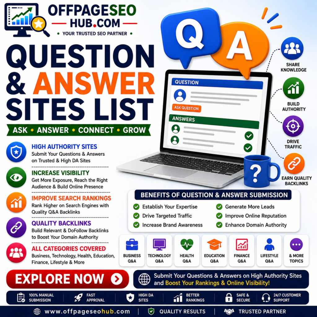 Question and Answer Sites List