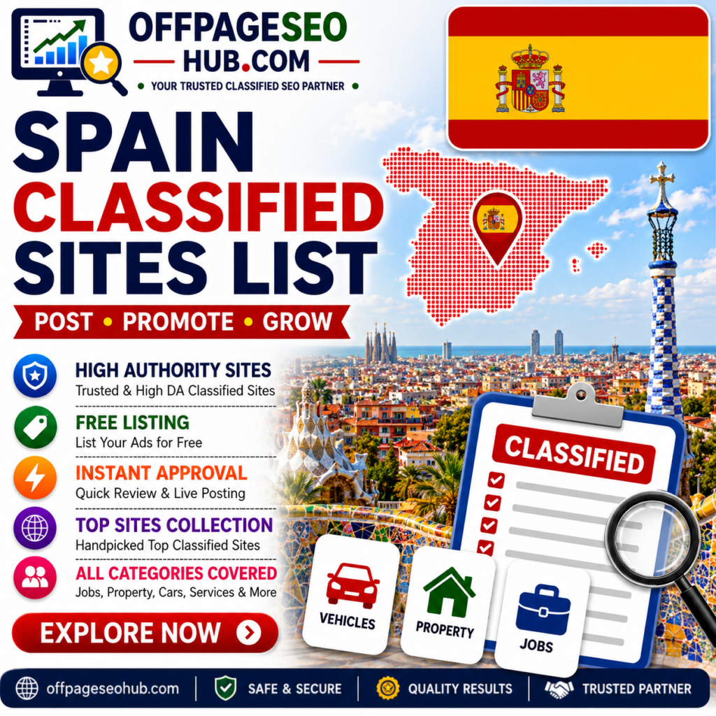 Spain Classified Sites List