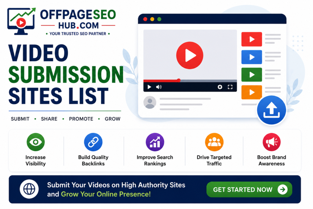 Video Submission Sites List